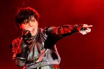 Gerard Way of My Chemical Romance performs during day 1 of the Voodoo Experience at City Park o ...