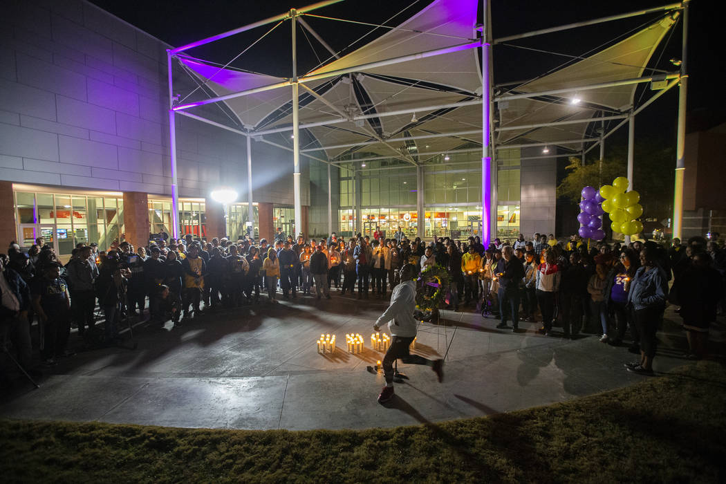 Attendees tell stories about the impact Kobe Bryant had on their lives during a vigil for Bryan ...