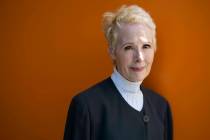 E. Jean Carroll poses for a photo June 23, 2019, in New York. Lawyers for Carroll who accuses P ...