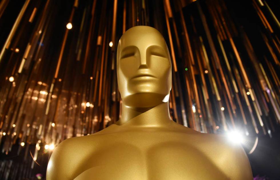 An Oscar statue is pictured at the Governors Ball Press Preview for the 92nd Academy Awards at ...