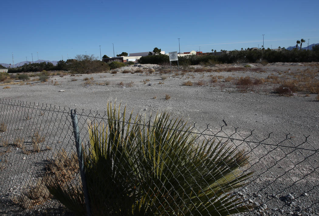 A vacant lot east of 4500 Meadows Lane, next to Meadows Mall, photographed on Friday, Jan. 10, ...