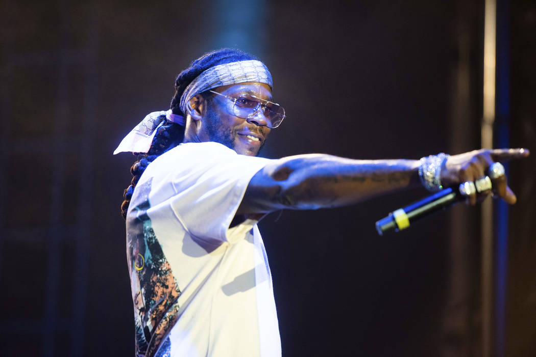 2 Chainz performs on stage at ONE Musicfest on Sunday, Sept. 9, 2018, in Atlanta. (Photo by Pau ...