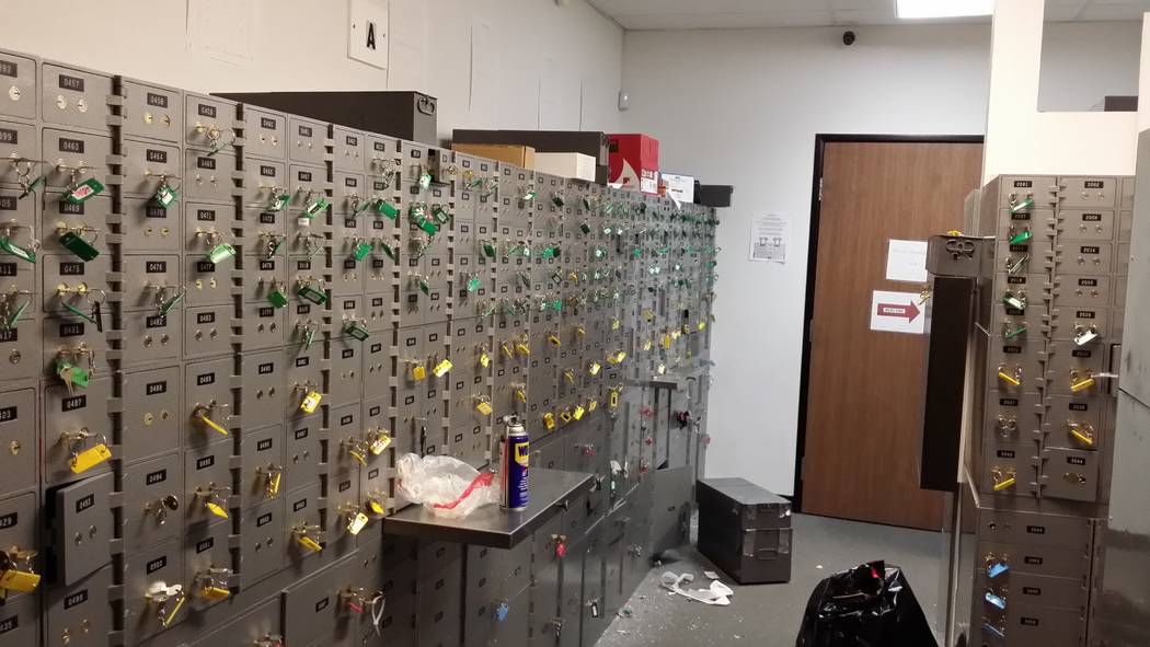 Las Vegas crime Vault robbery left customers missing millions Las