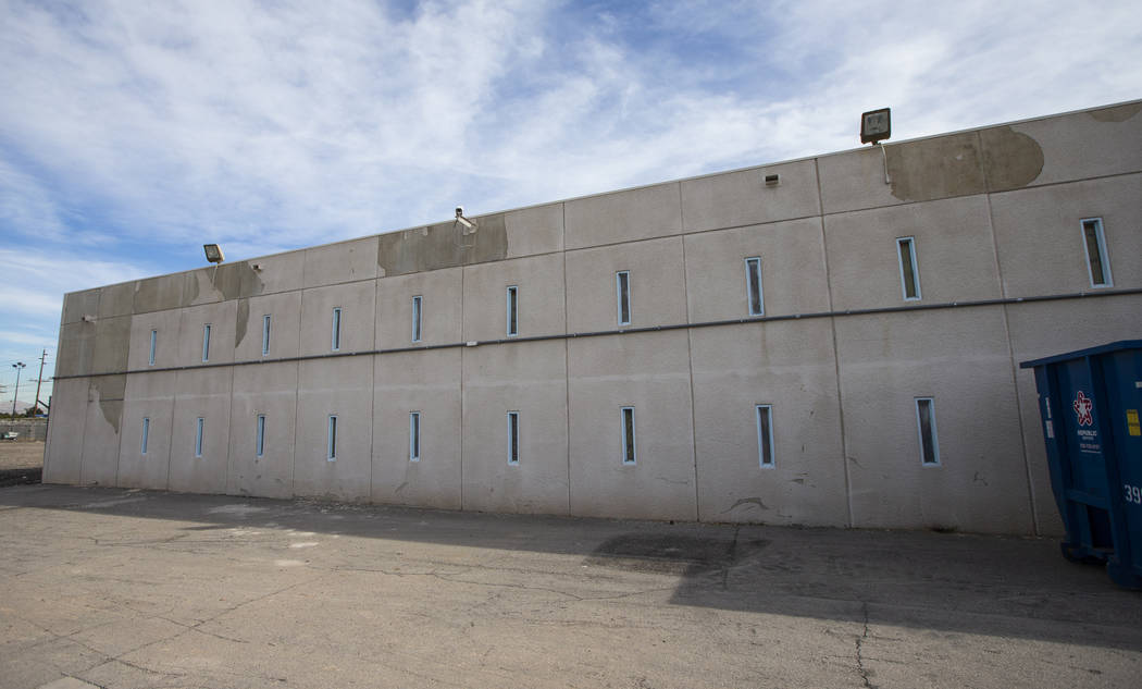A view of the dorms of the North Las Vegas jail, which was closed in 2012, in North Las Vegas o ...