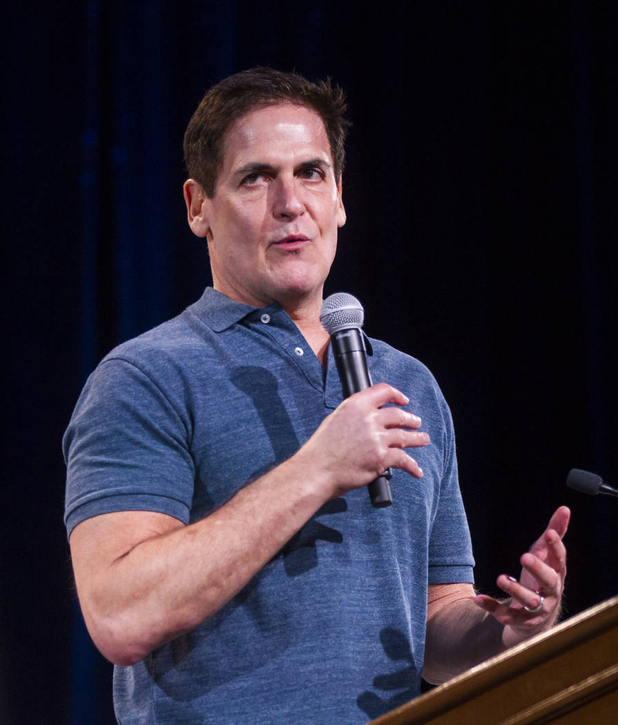 Entrepreneur Mark Cuban. Chase Stevens/Las Vegas Review-Journal @csstevensphoto