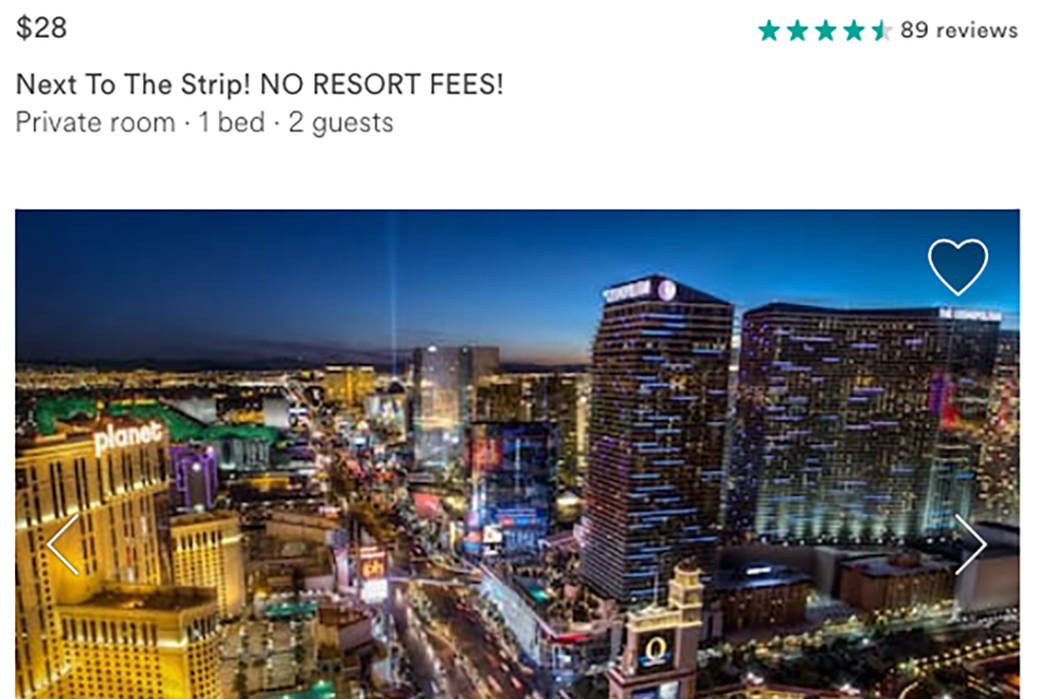 Airbnb las vegas apartment