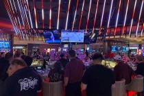 A shot of the Center Bar at Hard Rock Hotel on Friday, Jan. 31, 2020. (John Katsilometes/Las Ve ...