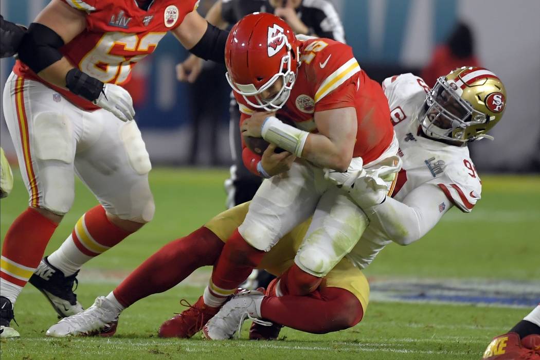 The Super Bowl history of the Chiefs and 49ers, at a glance