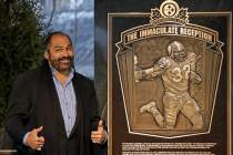 In this Dec. 22, 2012, file photo, former Pittsburgh Steelers Hall of Fame running back Franco ...