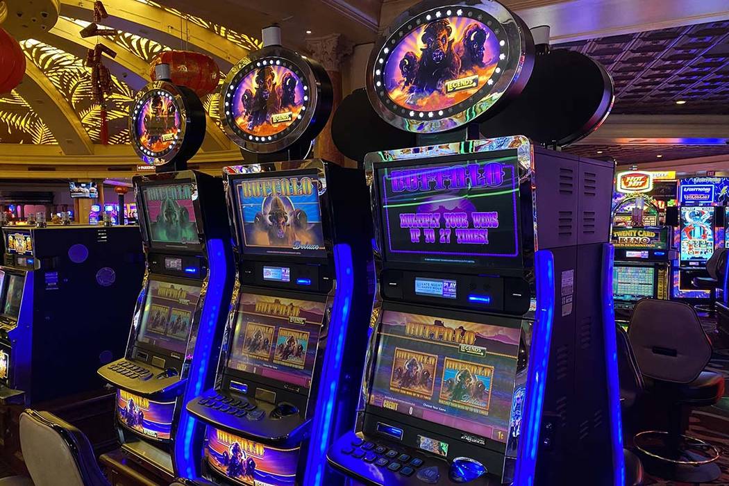 Slot Machines From The Sands Casino Vegas