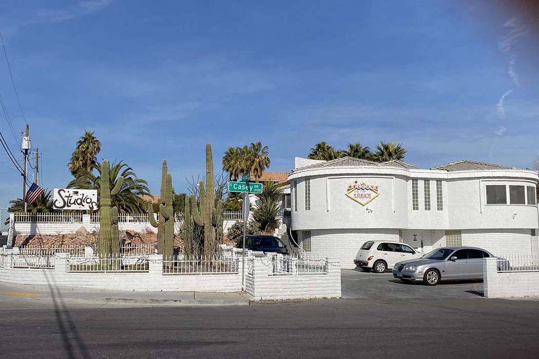 The exterior of The Studios in Las Vegas. (Glenn Puit/Las Vegas Review-Journal)