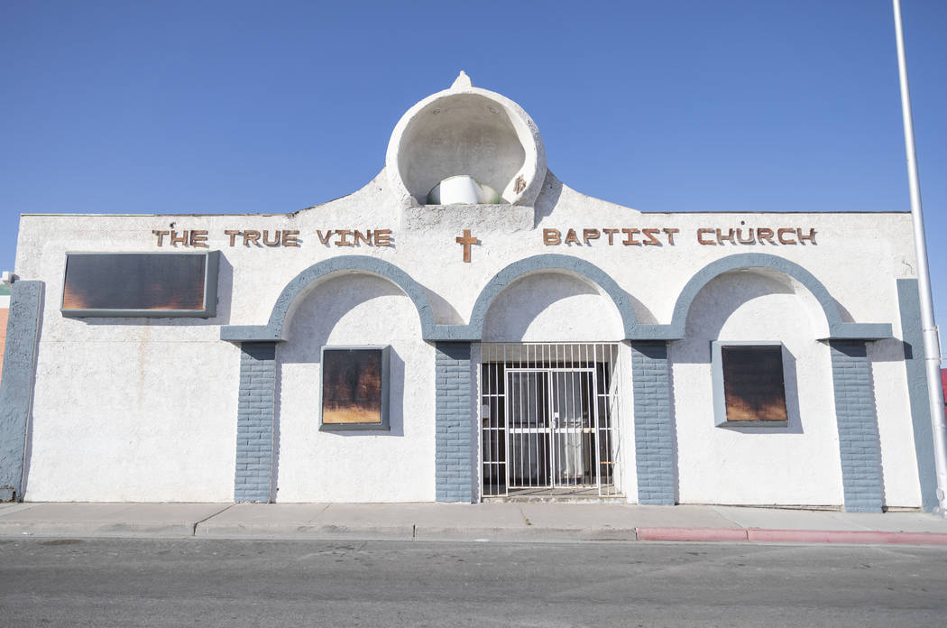 The True Vine Baptist Church, that was previously the Cotton Club, sits on Jackson Street in We ...