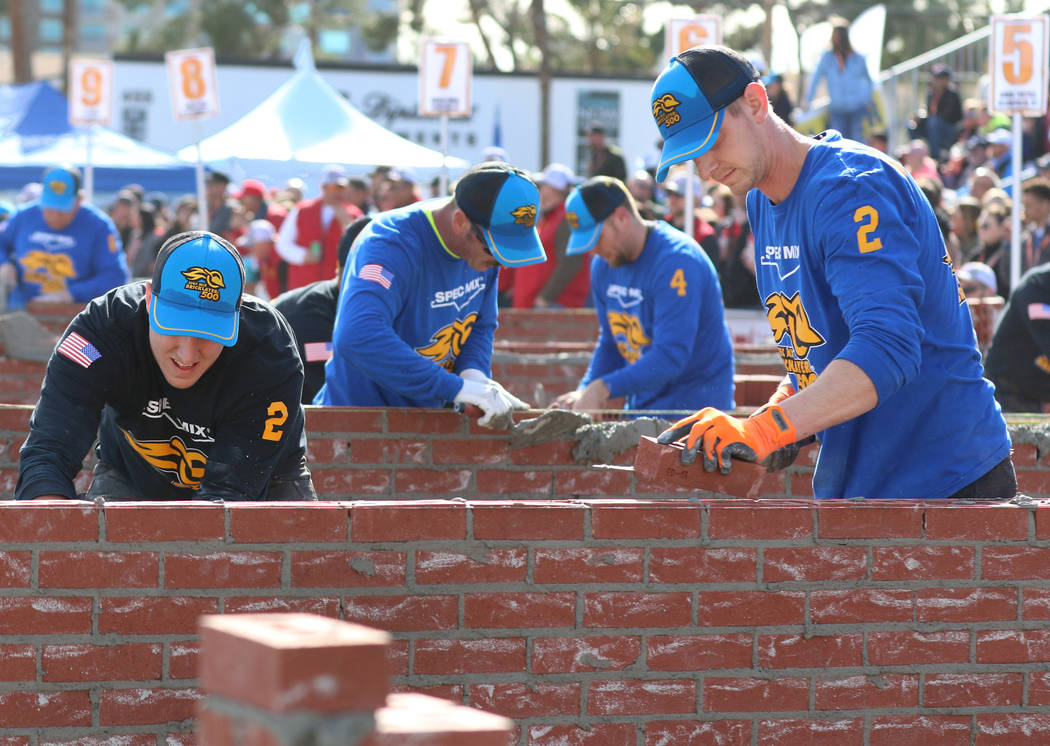 Bricklayer 500 brings Super Bowl energy to Las Vegas — PHOTOS