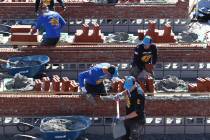 Competitors, including Cole Stamper, front left, of Wheatley, Ky., participate in the 2020 Spec ...