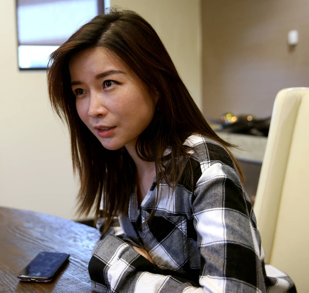 Legal assistant Michelle Zhang, who has family in China working in