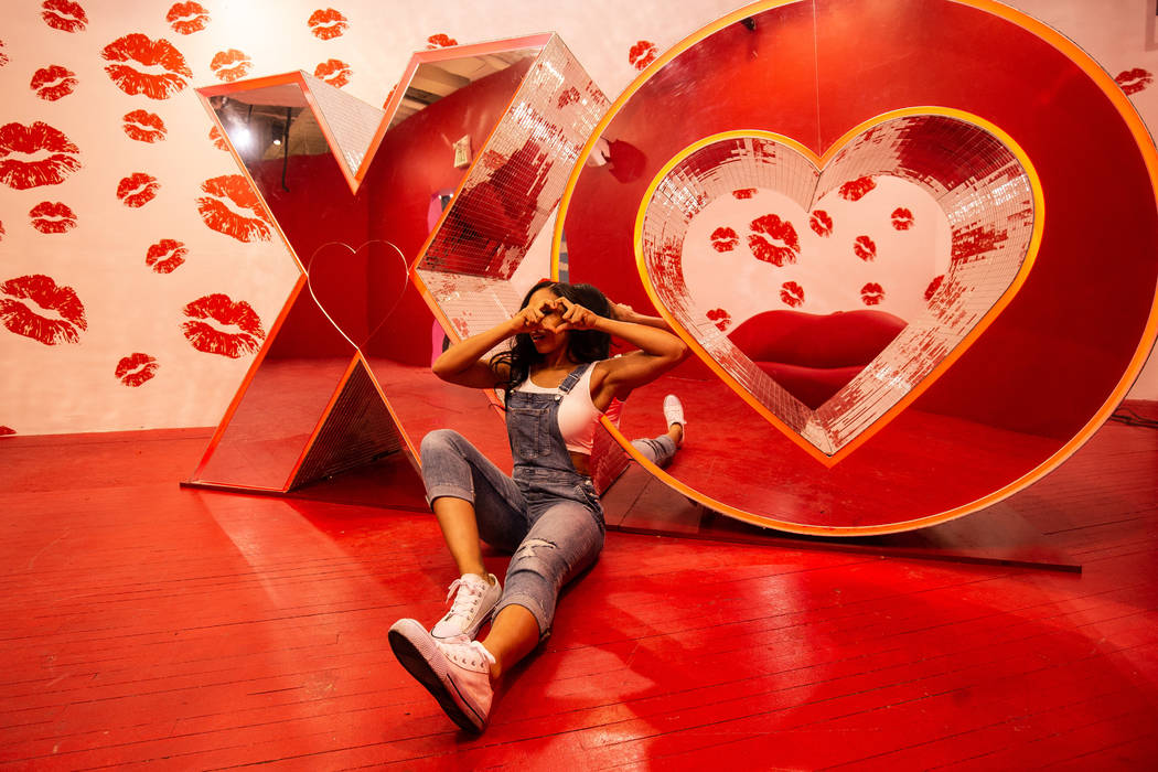 Happy Place selfie pop-up experience at The Shoppes at Mandalay Bay is hosting a Galentine’s ...