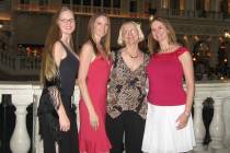 Rev. Kathryn Murphy, 75, and her daughters Megan Kalpakoff, Johanna van Oeveren and Heather Mur ...