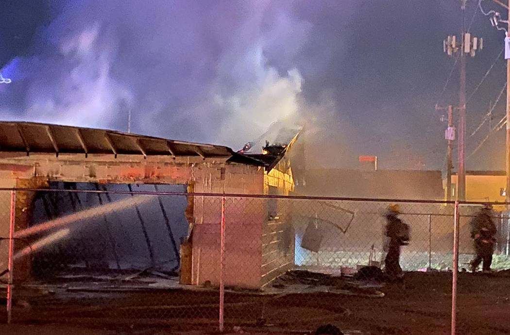 1 dead after vacant North Las Vegas house is destroyed by fire North