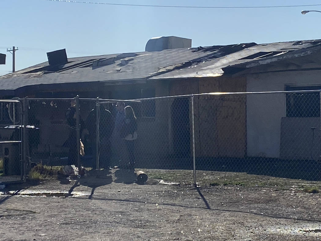 1 dead after vacant North Las Vegas house is destroyed by fire North