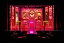 The Andy Walmsley-designed Drag Race Live!" is shown at Flamingo Showroom. (Andy Walmsley Enter ...