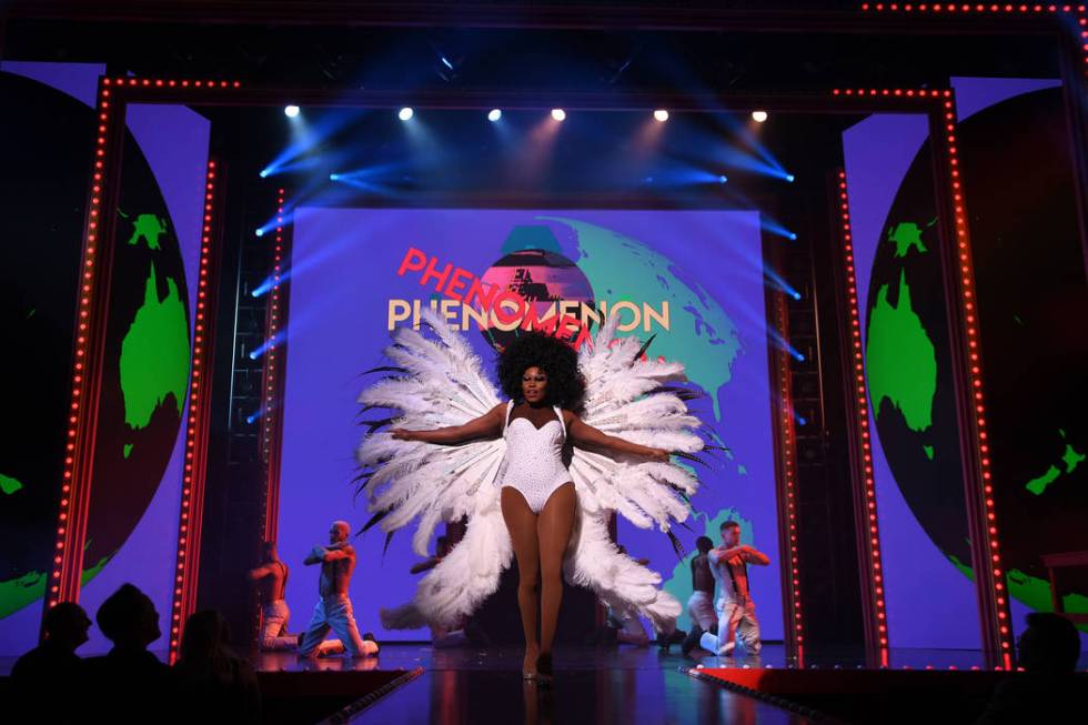 Asia O'Hara of "RuPaul's Drag Race Live!" is shown performing at Flamingo Showroom. Emmy Award- ...