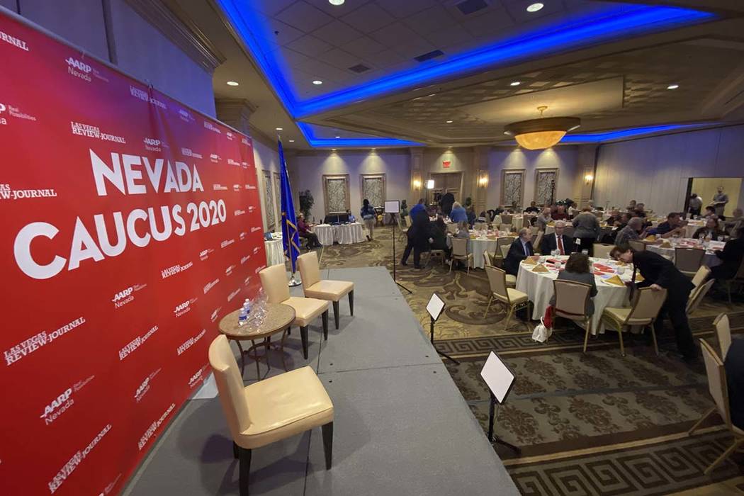 The Review-Journal and AARP host a discussion with the Nevada Democratic Party on the state’s ...