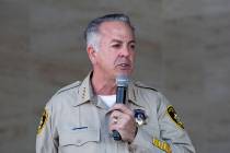 Sheriff Joseph Lombardo (Elizabeth Page Brumley /Las Vegas Review-Journal)