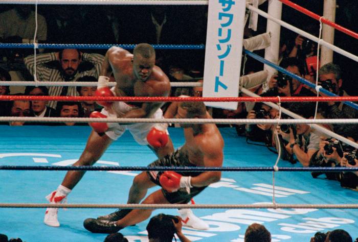 The PRactice Gains Publicity for Boxer Buster Douglas