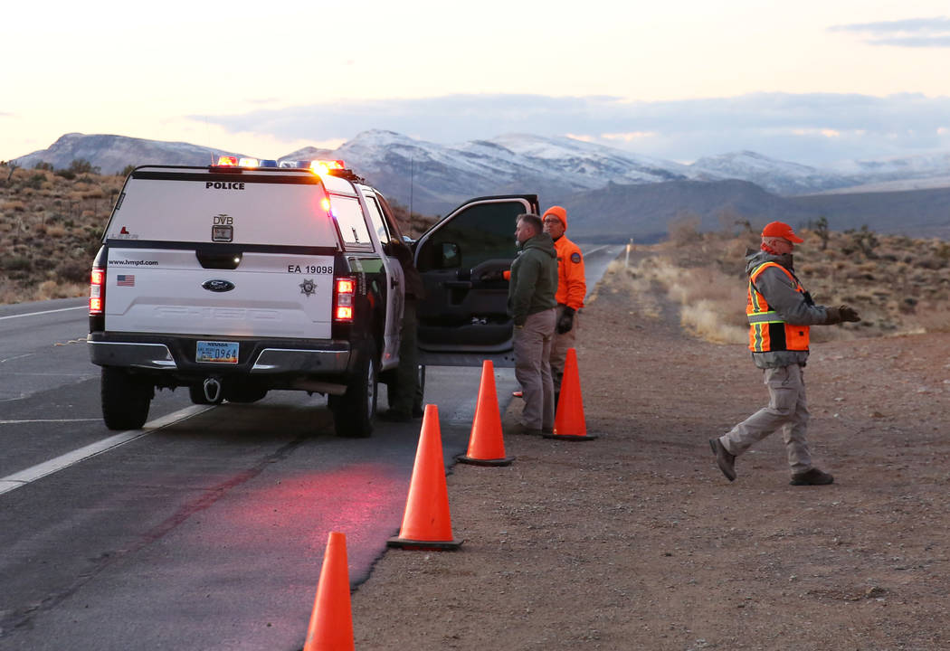 Search and rescue teams are looking for missing hiker at Red Rock Canyon National Conservation ...