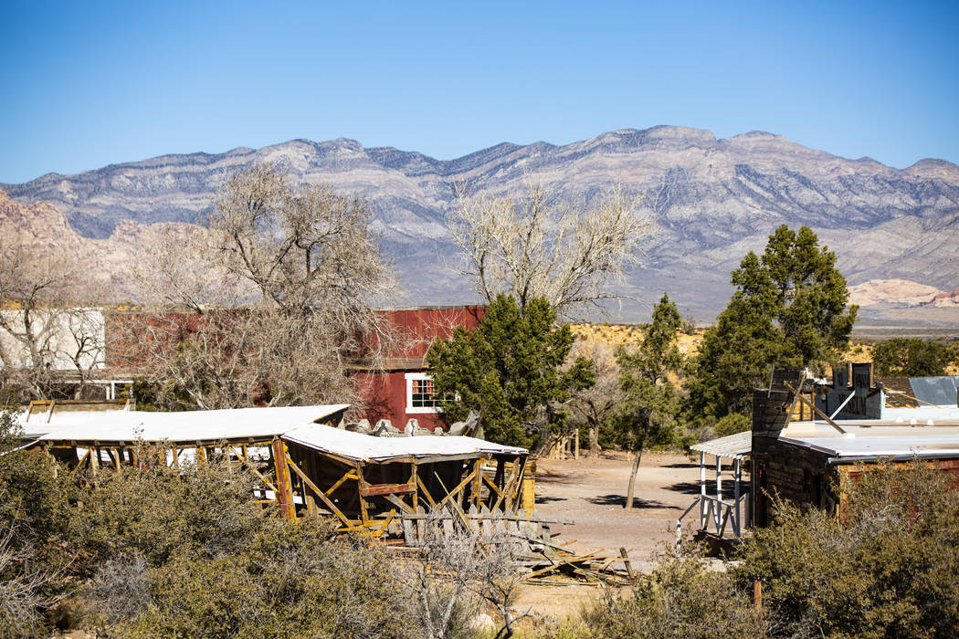 Views of the old town area at the former Bonnie Springs Ranch outside of Las Vegas on Friday, F ...