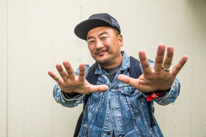 Roy Choi poses at 2017 Outside Lands Music Festival at Golden Gate Park on Friday, Aug. 11, 201 ...