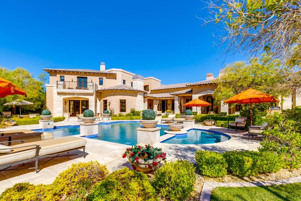 No. 9: 11 Sable Ridge Court in The Ridges in Summerlin sold for $5.25 million. (Ivan Sher Group)