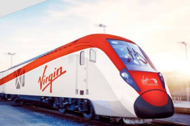 Virgin Trains Las Vegas has proposed building a station south of the Las Vega Strip for its hig ...