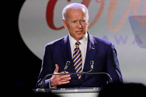 Former Vice President Joe Biden. (AP Photo/Frank Franklin II)