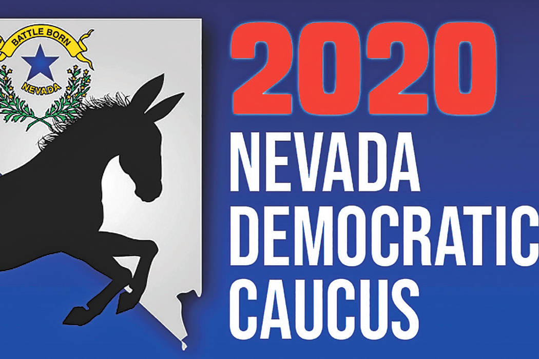 The 2020 Nevada Democratic Caucus is set for Feb. 22. (Heather Ruth/Pahrump Valley Times)