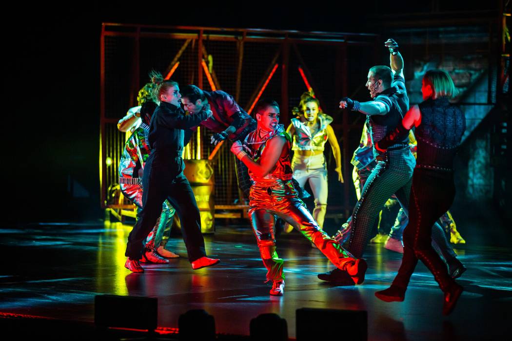 Cirque du Soleil's latest Las Vegas Strip production, "R.U.N", has closed at Luxor. (Matt Beard)