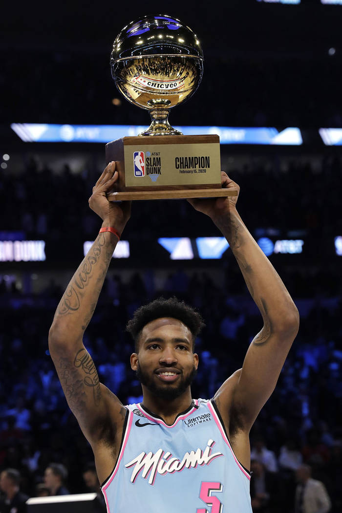 ExUNLV standout Derrick Jones Jr. wins NBA slam dunk contest Las