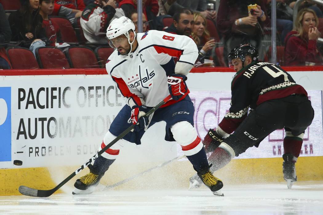 Capitals collapse against Coyotes on a milestone night for Alex