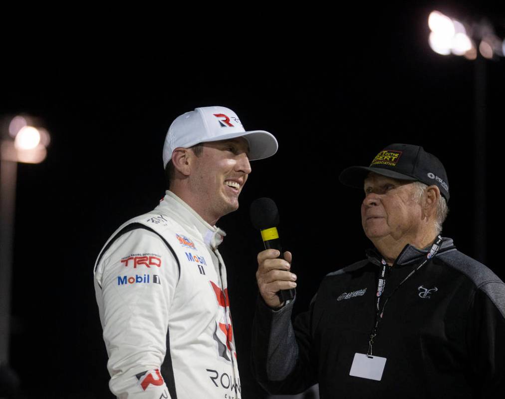 NASCAR star Kyle Busch talks about his experience winning the Star Nursery 100 Super Late Model ...