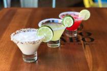 A margarita flight at Cabo Wabo Cantina (Cabo Wabo Cantina)