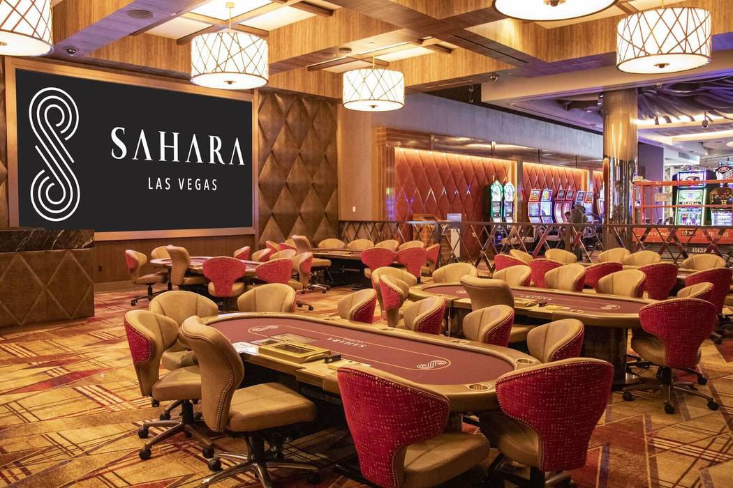 The Sahara's new poker room will have a grand opening Friday, Feb. 21. (Courtesy, Sahara Las Vegas)