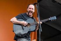 Dave Matthews of the Dave Matthews Band performs at the New Orleans Jazz and Heritage Festival ...