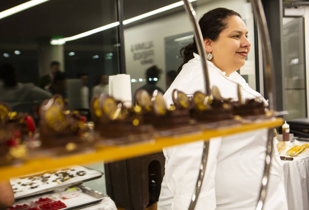 Executive pastry chef Vivian Chang, of Stripsteak by Michael Mina, during a culinary celebratio ...