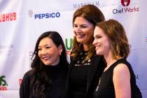 Mary Choi Kelly, left, of MCK Leadership Talent Group and co-founder of Women's Hospitality Ini ...