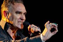 Morrissey plays a five-show series a series at the Colosseum at Caesars Palace running from Jun ...