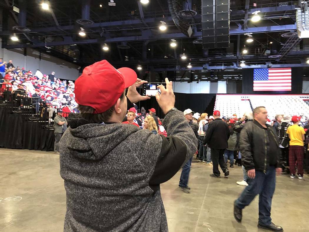 Thousands gather for Trump Las Vegas rally Nevada News Politics