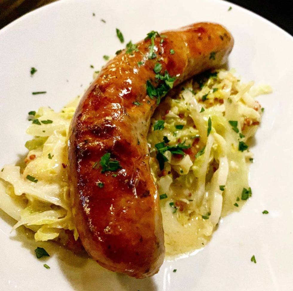 Berkshire Italian sausage at Locale Italian Kitchen. (Hazel Mondido)
