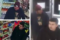 Police are seeking two men in connection to a robbery that occurred Friday, Jan. 17, 2020, on t ...