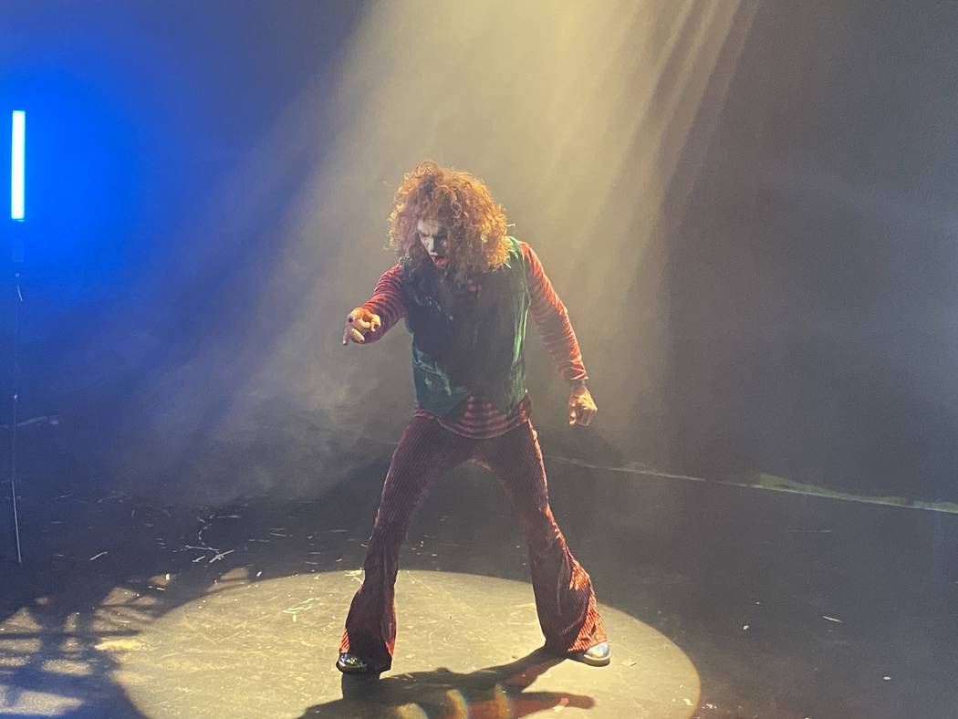 Carrot Top is shown recording a heavy metal version of "Send In The Clowns" at The Counts — D ...