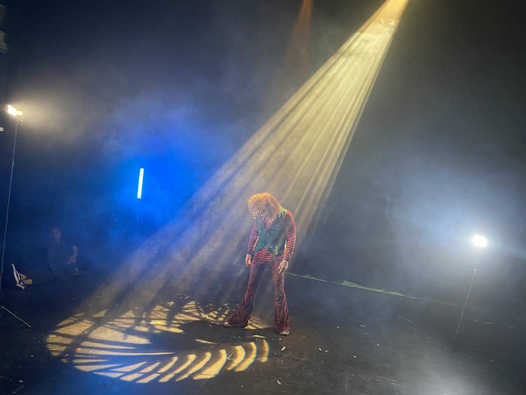 Carrot Top is shown recording a heavy metal version of "Send In The Clowns" at The Counts — D ...